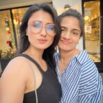 Garima Parihar Instagram - Good times and great company – just another hangout moment to cherish. @iampreetipariharmalviya . . . #ootd #instagood #instadaily #instafashion #instamood #instalike #picoftheday #photooftheday #photography Mumbai, Maharashtra