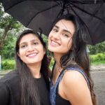 Garima Parihar Instagram - Lost in the soothing rhythm of raindrops 🌧️💙 . . . . #ootd #rain #rainyday #instagood #photooftheday #family #photography Mumbai, Maharashtra