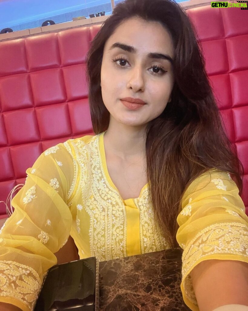Garima Parihar Instagram - "Sippin' on sunshine at cafe in this chic yellow ensemble ☕🌼 #CafeChill #YellowVibes" . . . . #ootd #photooftheday #picoftheday #love #instagram #instagood Mumbai, Maharashtra