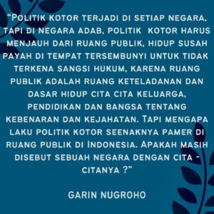 Garin Nugroho Instagram - Salam kebersamaan Berbangsa @susi.ivvaty @edna.c.p @analahms @inefebriyanti @iskandarloedin @suara88 @madanifilmfest @shoosugar @jaffjogja @ifdclub @kelly_tandiono @laurabas @abrahamsamad_ @hanummm @najwashihab @satupena.id @wisetrotomo @ong.hariwahyu @whanidarmawan #katahatinegeri
