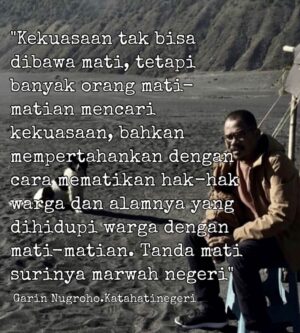 Garin Nugroho Instagram - salam kebersamaan berbangsa @satupena.id @forumdemokrasi @susi.ivvaty @edna.c.p @ong.hariwahyu @wisetrotomo @ifdclub @madanifilmfest @suara88 @whanidarmawan @agusnoor_ @ilunifhui @jaffjogja @inefebriyanti @ajengajeng @indahariani @@analahms #katahatinegeri
