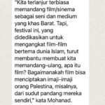 Garin Nugroho Instagram - Opening Speech “ Madani int Film fest , fokus Palestina ,“,( by Mohanad Yaqubi, sutradara Palestina ) , pengantar sebelum pemutaran filmnya membuka Madani film fest ( lihat 7 gmbr) renungan penting kemanusiaan di tengah memanasnya konflik Israel dengan Hamas, di kota tempat tinggal ibu Mohanan, Ikuti dan saksikan Madani film fest 7 -12 Oktober @madanifilmfest @shoosugar @jakartafilmweek @jaffjogja @sadiahcurates @pusbangfilm @rinadamayanti23 @paulagusta1 @fajarnugrs @jaffjogja @mahendrabudaya @aprofi.id @inafed.ig @binusfilm @ekkyij @jakartscouncil @zee @siska.raharja @b.paningron @ajiewartono @heripemad @oyik_srisasanti @ifdclub @timobros @hanungbramantyo @fajarnugrs @jokoanwar @masbutet @teatergarasi @komunitas_salihara @yuliaevinabhara @vivianidris @inefebriyanti @kamilandini @ifa_isfansyah @budi.irawanto @dyherlin @novikurnia @clarabernadeth @inefebriyanti