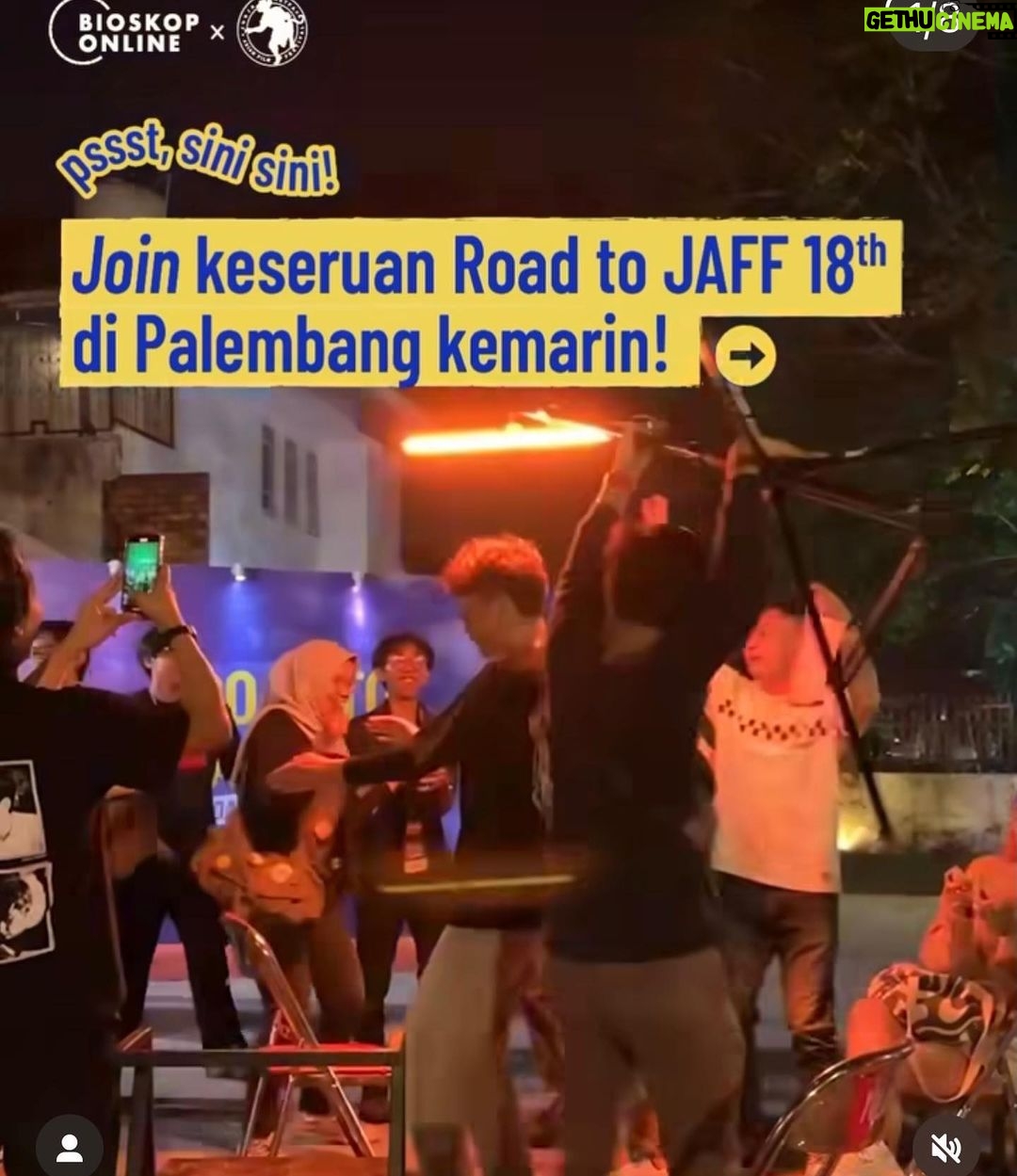 Garin Nugroho Instagram - ROAD TO JAFF 18 thn : Palembang, Medan , Makasar dst dst @jaffjogja @ajishdibyo @ifa_isfansyah @kamilandini @madanifilmfest @laurabas @angginoen @djenarmaesaayu