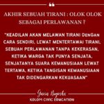 Garin Nugroho Instagram - Tertawa dan olok olok adalah daya hidup warga bangsa Indonesia juga senjata tajam rakyat ,ketika mereka melawan dan tidak mengakui kepemimpinan berbangsa yang tak melayani warga dan abai pada konstitusi. Terlebih Kepemimpinan yang hanya jadi kekuasaan dilindungi senjata dan manipulasi hukum serta pencitraan semu @jaga.pemilu @bless_in_pics @whanidarmawan @ipong.witono @abrahamsamad_ @hanummm @