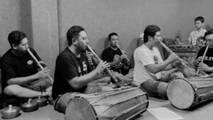 Garin Nugroho Instagram - serunya latihan menuju karya baru “ Samsara “ film bisu dng live musik  gamelan bali “ Sudirana“ dan Gabber Modus Operandi ( Gmbr : Bli Sudirana dan Kasymin ) .Setelah karya “ Setan Jawa “ dng live gamelan Rahayu Supanggah dan berbagai simponi orkestra dari Melbourne hingga Runfunk - Berlin . Cast Samsara : Juliettburnett, Aryo Bayu dkk . Choreo : Dayu Ani , Siko. Kamera : Batara Goempar @almostgita @bayu_ario @julietburnett @sikosetyanto @dayuaryadayuani @kasimyn @icanharem @aldoswastia @retno_damayanti @vidasylvia @wy_sudirana @suryodarmomelati @mahendrabudaya @happysalma @teatergarasi @komunitas_salihara @b.paningron @siska.raharja @ajiewartono @ajishdibyo @salpriadi @lutesha @shenacinnamon @dirasugandi @kamilandini  @ifa_isfansyah @jaffjogja