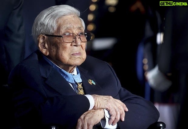 Gary Sinise - 10.4K Likes - America has lost a great American hero. 97 year old Korean War veteran,Medal of Honor recipient Hiroshi "Hershey" Miyamura. My heart goes out to Hershey's family. Sir, it was a great honor to know you. Thank you for your amazing service to our country. R.I.P. my friend. God bless