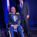 Gary Sinise Instagram - In Knoxville as Master of Ceremonies with 30 Medal of Honor recipients at the Medal of Honor convention. Backstage with 95 year old Korean War veteran Colonel Ralph Puckett Jr.