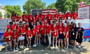 Gary Sinise Instagram - Honored to be here with the families of our fallen heroes at the National Memorial Day parade through the Gary Sinise Foundation Snowball Express Program. To all the families of our fallen, I salute you. 🫡🇺🇸🙏🏼