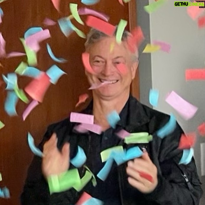Gary Sinise Instagram - Just wanted to take a moment to thank everyone for the birthday wishes. Every message, call, donation in honor of my birthday, and Team GSF’s surprise meant so much to me. I’m so incredibly grateful. 🙏🏼🇺🇸