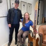 Gary Sinise Instagram - Great visit with US Marine and new GSF Ambassador Capt. Sarah Bettencourt. We were honored to support her through the Gary Sinise Foundation with modifications to her home to help restore her independence and support her empowerment (RISE Program). Welcome to the team, Sarah! Los Angeles, California