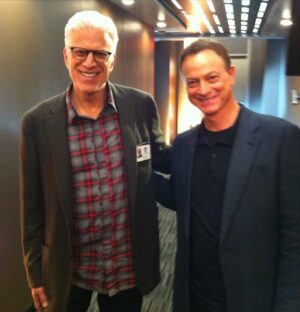 Gary Sinise Instagram - Nearly 10 years ago working with the great Ted Danson on CSI: NY 😊
Hope all is well my friend