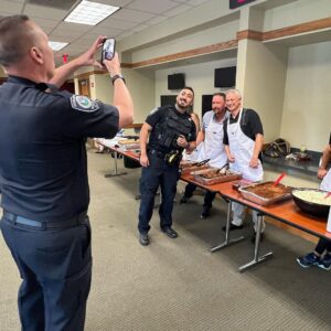 Gary Sinise Instagram - Made a special trip today to visit the Police, Fire and Dispatcher Departments in my hometown of Highland Park, Illinois. Was honored to support the PD with our @garysinisefoundation Serving Heroes program. My heart goes out to all the brave first responders serving there and to all the victims and families effected by the terrible shooting on July 4th.