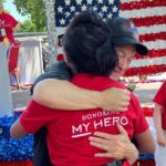 Gary Sinise Instagram - Honored to be here with the families of our fallen heroes at the National Memorial Day parade through the Gary Sinise Foundation Snowball Express Program. To all the families of our fallen, I salute you. 🫡🇺🇸🙏🏼 Washington D.C.