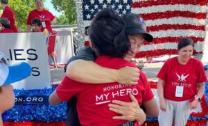 Gary Sinise Instagram - Honored to be here with the families of our fallen heroes at the National Memorial Day parade through the Gary Sinise Foundation Snowball Express Program. To all the families of our fallen, I salute you. 🫡🇺🇸🙏🏼