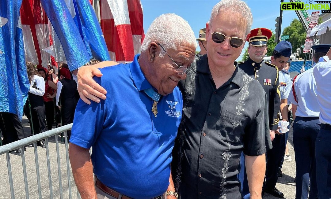 Gary Sinise - 4.9K Likes - Honored to be here with the families of our fallen heroes at the National Memorial Day parade through the Gary Sinise Foundation Snowball Express Program. To all the families of our fallen, I salute you. 🫡🇺🇸🙏🏼