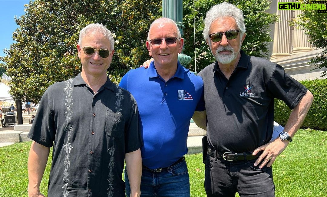 Gary Sinise - 4.9K Likes - Honored to be here with the families of our fallen heroes at the National Memorial Day parade through the Gary Sinise Foundation Snowball Express Program. To all the families of our fallen, I salute you. 🫡🇺🇸🙏🏼