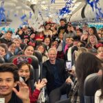 Gary Sinise Instagram - With the families of our fallen heroes for our @garysinisefoundation Snowball Express Annual event as they depart to the most magical place on Earth, Disney World. We’re taking over 1,800 family members, the children and surviving spouses. It’s always an honor to wrap my arms around them and remind them we do not forget their hero. Thank you to our presenting sponsor American Airlines for taking extra care of these special families, providing 11 chartered planes! Los Angeles, California