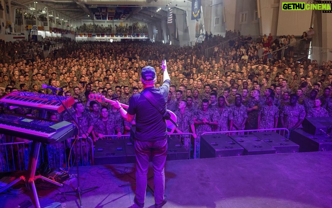 Gary Sinise - 4.4K Likes - Yesterday, July 3, 2023, a great show at Great Lakes Naval Base for over 5000 of our newest recruits🙏🏼🇺🇸