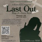 Gary Sinise Instagram - Hey friends, if you’re in the Phoenix area, come check out our @garysinisefoundation presentation of @lastoutplay this Friday and Saturday. You won’t want to miss this! Tickets are free for all our defenders and the families of our fallen heroes.