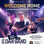 Gary Sinise Instagram – Hey there, all @rollingtoremember Veterans and our patriotic folks in the DC area during Memorial Day Weekend, please join me May 26th for a free “Welcome Home” Concert Celebration of our Vietnam Veterans at Constitution Hall with my pal Joe Mantegna as our Master of Ceremonies and I’ll be rockin’ out with my LT Dan Band. 
Check my bio link for tickets and come on out to salute our Vietnam Veterans.