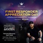 Gary Sinise Instagram – Hey Folks,
If you are in the Sonoma, CA area, come join my team, Gary Sinise Foundation, and our friends at Amazon.com on Saturday, May 6th, as we show love and support for our Sonoma County first responders!

Our First Responders put their lives on the line every day to keep our communities safe. We can never thank them enough for their service. We will be celebrating these brave men and women with a full day of family-friendly activities, free food, and a performance from former firefighter and country star Tyler Braden.

Please share with your friends and family🙏🏼