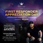 Gary Sinise Instagram - Hey Folks, If you are in the Sonoma, CA area, come join my team, Gary Sinise Foundation, and our friends at Amazon.com on Saturday, May 6th, as we show love and support for our Sonoma County first responders! Our First Responders put their lives on the line every day to keep our communities safe. We can never thank them enough for their service. We will be celebrating these brave men and women with a full day of family-friendly activities, free food, and a performance from former firefighter and country star Tyler Braden. Please share with your friends and family🙏🏼