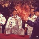 Gary Sinise Instagram - Today marks the 53rd anniversary of the launch of the Apollo 13 mission to the moon. Ron Howard directed the 1995 film and I had the good fortune to play astronaut TK (Ken) Mattingly along with a wonderful cast. Here are some behind-the-scenes photos from the making of the movie, including some of our fun at Space Camp in Huntsville Alabama. Great memories I’ll cherish forever, and remembering the great Bill Paxton. I hope you enjoy!