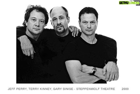 Gary Sinise Instagram - Victor Skrebneski was a wonderful photographer and a lovely person. His book 25, put together for the 25th anniversary of Steppenwolf Theatre, is a special memory and this photo of the three founders is one of my favorites. It hangs in my office. Victor died three years ago at 90 years old.
