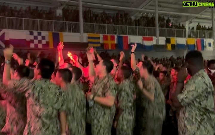 Gary Sinise - 4.4K Likes - Yesterday, July 3, 2023, a great show at Great Lakes Naval Base for over 5000 of our newest recruits🙏🏼🇺🇸