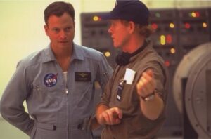 Gary Sinise Instagram - Today marks the 53rd anniversary of the launch of the Apollo 13 mission to the moon. Ron Howard directed the 1995 film and I had the good fortune to play astronaut TK (Ken) Mattingly along with a wonderful cast. Here are some behind-the-scenes photos from the making of the movie, including some of our fun at Space Camp in Huntsville Alabama. Great memories I’ll cherish forever, and remembering the great Bill Paxton. I hope you enjoy!