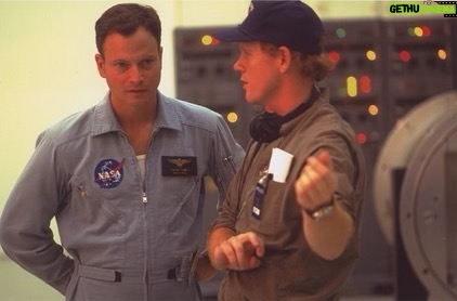 Gary Sinise Instagram - Today marks the 53rd anniversary of the launch of the Apollo 13 mission to the moon. Ron Howard directed the 1995 film and I had the good fortune to play astronaut TK (Ken) Mattingly along with a wonderful cast. Here are some behind-the-scenes photos from the making of the movie, including some of our fun at Space Camp in Huntsville Alabama. Great memories I’ll cherish forever, and remembering the great Bill Paxton. I hope you enjoy!