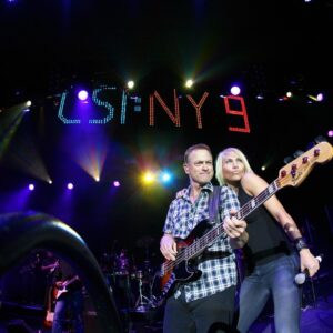 Gary Sinise Instagram - During the run of CSI NY, for 8 seasons in a row I would bring my band out in October for what we called our “Mid Season Bash” on the CBS lot in Studio City. It was a great way to say thank you to our wonderful cast and crew and to enjoy some fun with folks working at the studio. A shot here with Molly Callinan from season 9, our final season bash ten years ago.