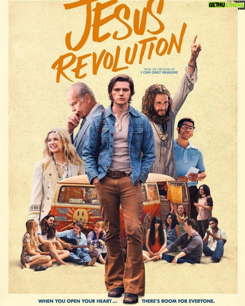 Gary Sinise Instagram - Wishing my pals Jon and Andy Erwin, Kelsey Grammer, Jonathan Roumie, all at Lionsgate and the entire cast and crew of @jesusrevolutionmovie a great opening weekend. I loved the film & will be seeing it again with the family at one of our local theaters. #jesusrevolutionmovie