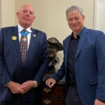 Gary Sinise Instagram - Honored to see and hear my dear friend, Medal of Honor Recipient Gary Littrell, speak at the Reagan Library today to a group of young people as part of the library’s support of the Medal of Honor Foundation’s Character Development Program. And always a privilege to share my appreciation to the WWII veterans I had a chance to meet at the event. Thank you all for your selfless service to our country. Ronald Reagan Presidential Library & Museum