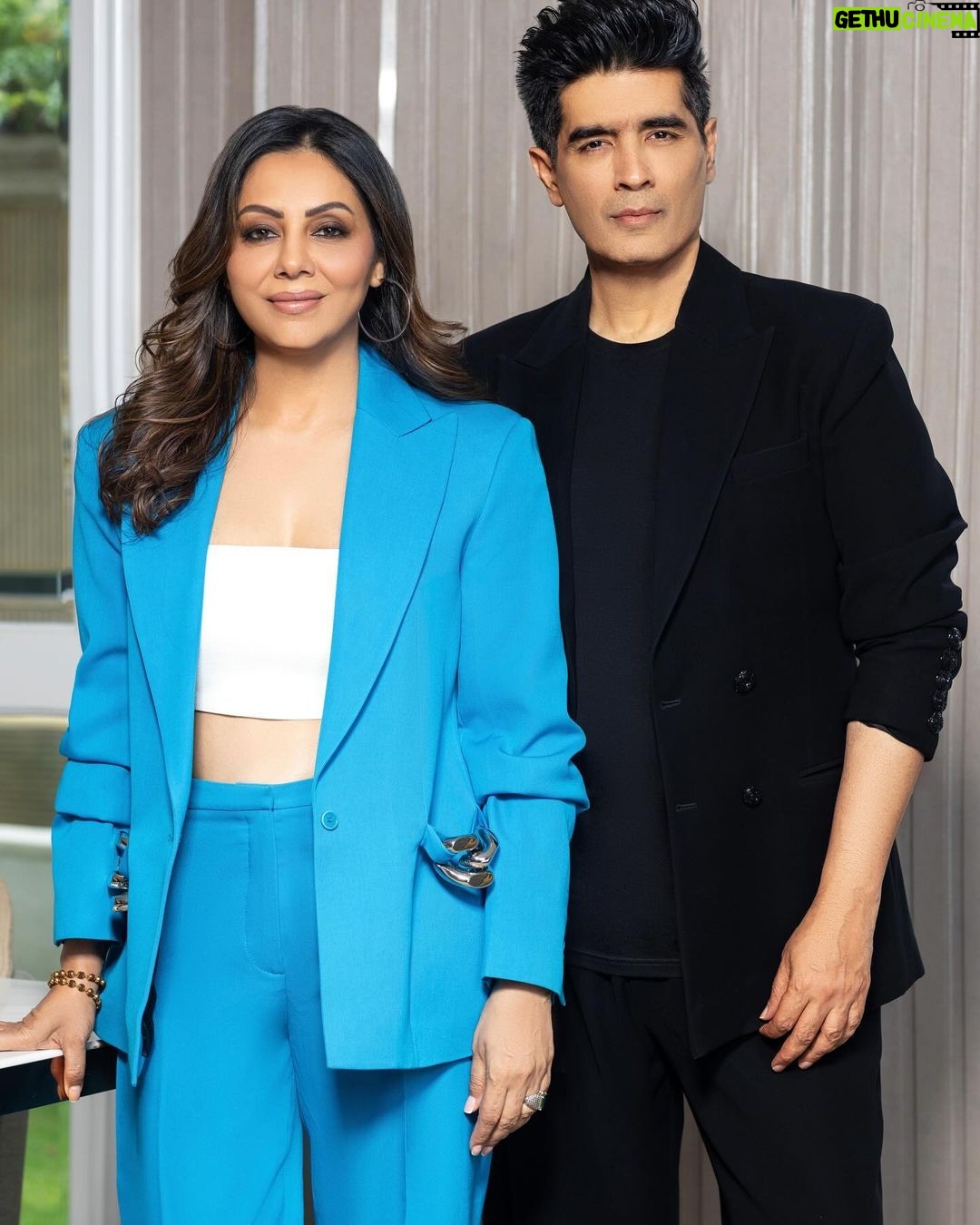 Gauri Khan Instagram - Our new Dubai flagship store at fashion avenue Dubai mall , designed by Gauri Khan and Manish Malhotra and styled by Manish Malhotra himself. Embarking on a journey of creativity and style together with your friend is always a thrilling experience! “Gauri and I previously collaborated on the design of my home, a space that encapsulates calmness and warmth. I wanted to extend this serenity in my store so I can make every visitor feel like I’m welcoming them to my home.” - Manish Malhotra “Designing Manish’s Dubai store was not just about creating spaces; it’s about crafting memories and breathing life into the very essence of our shared passion for design and fashion.” - Gauri Khan @gaurikhan @manishmalhotraworld @gaurikhandesignsofficial @manishmalhotrajewellery @manishmalhotravows @thedubaimall #ManishMalhotra #ManishMalhotraWorld #ManishMalhotraHighJewellery #ManishMalhotraVows #ManishMalhotraFlagshipStoreDubai #GauriKhan #GauriKhanDesigns #TheIndiaStory #dubaimall