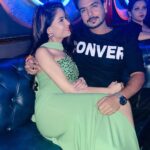 Gehana Vasisth Instagram – Last night ruks birthday party ♥️💐 Mumbai, Maharashtra