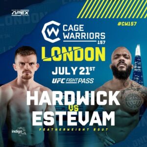 George Hardwick Instagram - @harryhardwickmma back in the @cagewarriors octagon on July 21st. Hardwicks gonna remain Undefeated in London