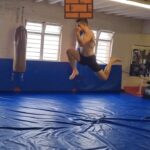 George Hardwick Instagram - Want to develop a super flying knee? Use #Willpowerbands to build explosiveness #mmatraining #muaythaitraining #kickboxingtraining