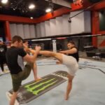 George Hardwick Instagram - Back in the UK with a round in the UFC Apex octagon already in the bag. #mma #ufc #boxing #reels