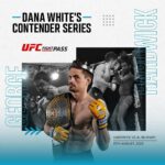 George Hardwick Instagram - George Hardwick returns to action on Dana Whites Contender Series this August 15th! #ufc #dwcs