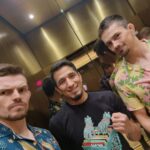 George Hardwick Instagram - Great meeting @adrianyanez93 both of us are huge fans of his fighting style #mma #ufc #boxing