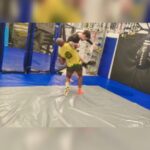 George Hardwick Instagram - Grand finals of today's Sumo Tournament against @the_eljaguar I thought I'd eaten enough Takoyaki and Katsu Curry on the weekend to see me through to the victory but a las I am no Ganryu