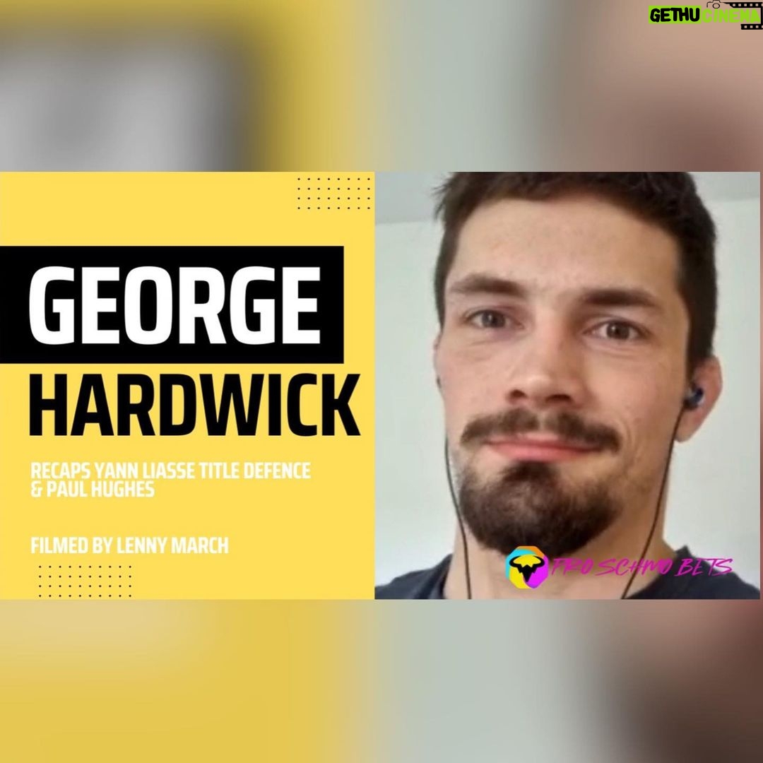 George Hardwick Instagram - βI THINK PAUL HUGHES IS AVOIDING GETTING BATTERED BY HARRY (HARDWICK).β π€ George Hardwick joined @lennymxrch to recap his phenomenal title defence vs. Yann Liasse and potentially facing @paulhughesmma next. Link in bio! ππ Thanks George for your time! π«‘ - #GeorgeHardwick #HarryHardwick #HardwickBrothers #PaulHughes #CageWarriors #CW152 #CageWarriors152