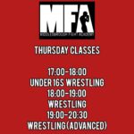 George Hardwick Instagram - MFA updated timetable as of Monday the 15th of may (Advanced means competitive experience in said discipline or invite to session) @mfagym #mma #middlesbrough #boxing #muaythai #bjj