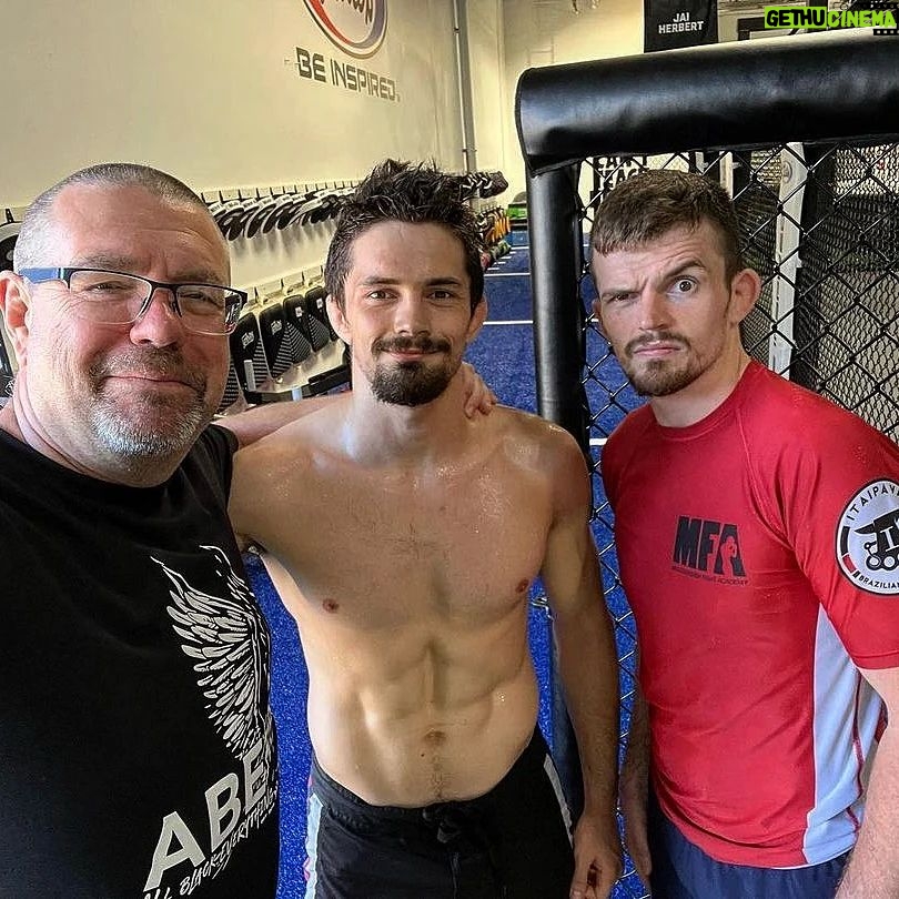 George Hardwick Instagram - What an incredible 2 weeks of training at @mmafightacademy with coaches @marc_fiore69 @jakebjitsu @chriscarley64 Blessed for this opportunity to learn under such great fighting minds. Can't wait to come back to San Diego.... ...Missed parmos like San Diego, California