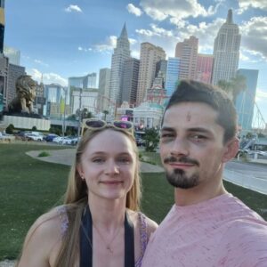 George Hardwick Instagram - The love of my life @emseepop 's idea of a relaxing trip after a tough fight is a road trip through Desserts, mountains and Valleys. Absolutely insane 2 weeks in the states but buzzing to be back in the mighty Boro. 
We will be back in the US no doubt