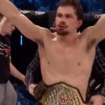 George Hardwick Instagram - “This is my 🤬 belt!” #OnThisDay one year ago, @GeorgeHardwickMMA claimed the prestigious CW lightweight title at our 20th anniversary event! 🏆