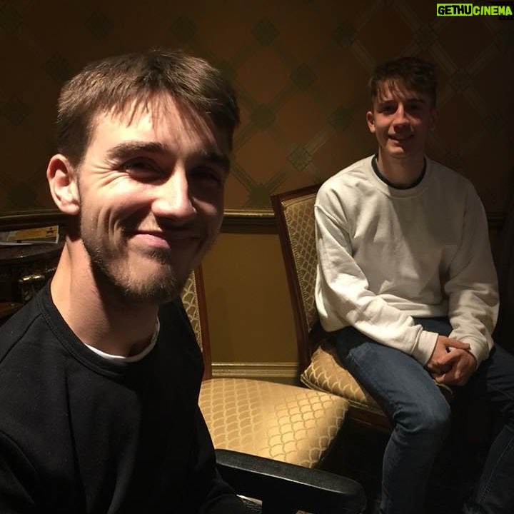 George Robinson Instagram - Hamilton is really quite good Victoria Palace Theatre