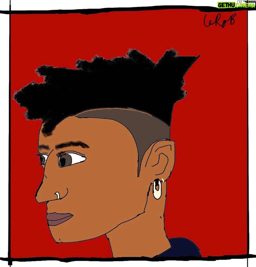 George Robinson Instagram - P. Allison #slightlyshitportraits