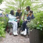 George Robinson Instagram - very glad I don’t have hay fever It was such a pleasure to be welcomed to the Chelsea Flower Show yesterday with the wonderful people @horatiosgarden and @harrisbuggstudio this garden will go on to become a core part of the rehabilitation process at the Sheffield Spinal Unit I was at after my injury. It is something that I would have used endlessly during my time there and will make such a difference to patients and their families so if anyone fancies suffering a spinal cord injury, now is as good a time as there’s going to be! (please don’t actively seek one out and sue me) 📸 - @zoenorfolk